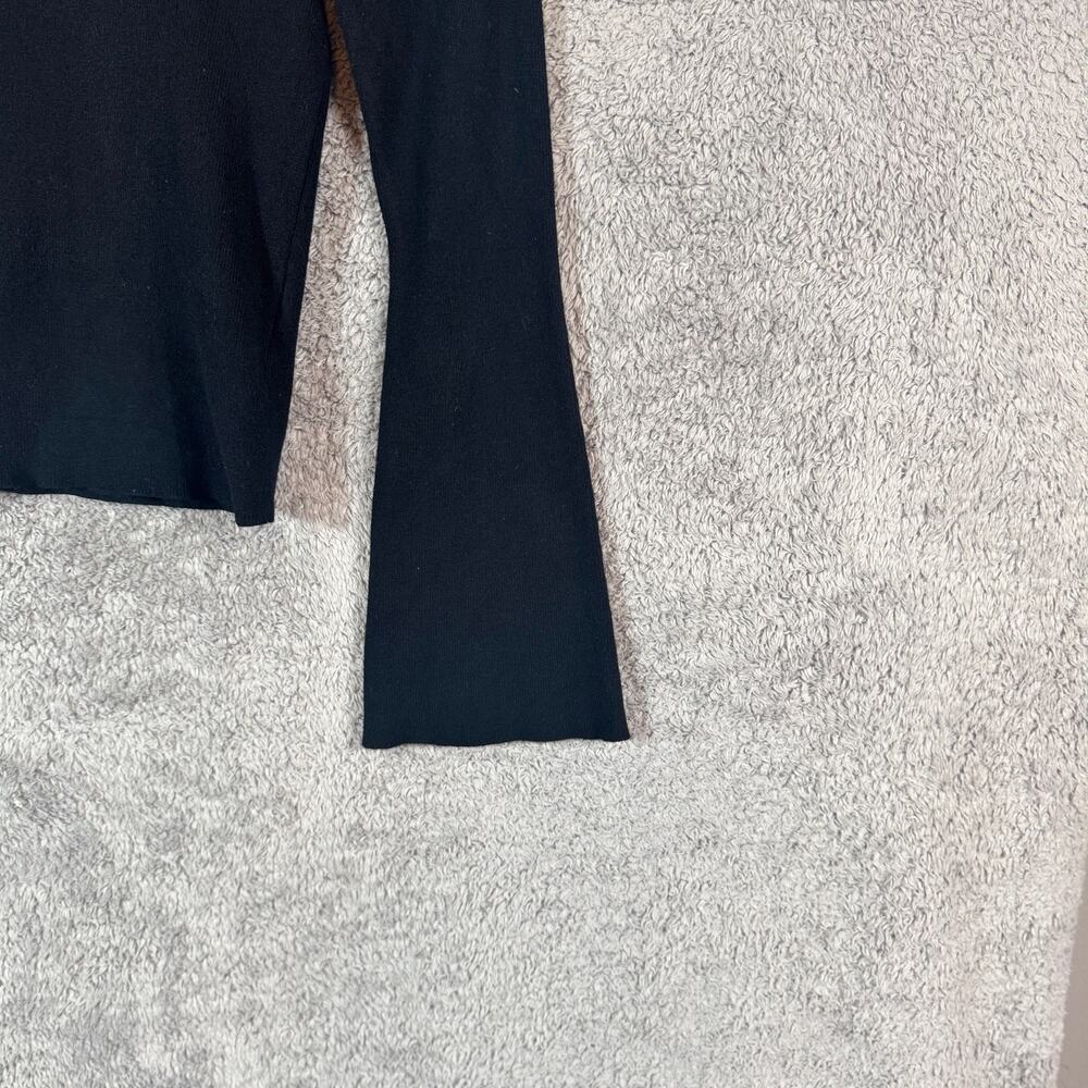 Maeve Midnight Black Cowl Neck Sweater - Picture 6 of 8
